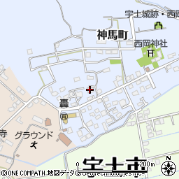 熊本県宇土市神馬町540周辺の地図