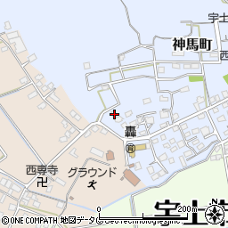熊本県宇土市神馬町531周辺の地図