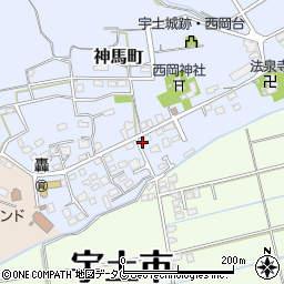 熊本県宇土市神馬町759周辺の地図