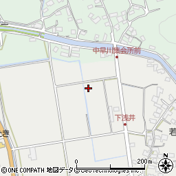 熊本県上益城郡甲佐町下横田周辺の地図