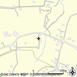 熊本県熊本市南区城南町藤山3136周辺の地図