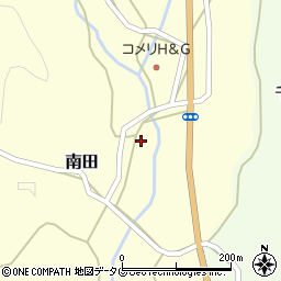 熊本県上益城郡山都町南田506周辺の地図