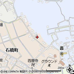 熊本県宇土市石橋町100周辺の地図