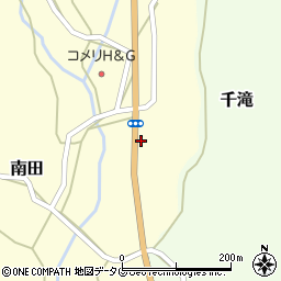 熊本県上益城郡山都町南田115-1周辺の地図