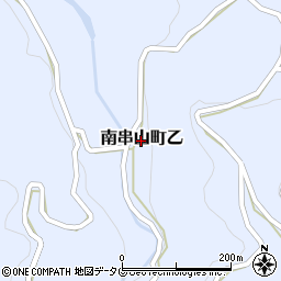 長崎県雲仙市南串山町乙周辺の地図