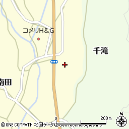 熊本県上益城郡山都町南田127-1周辺の地図