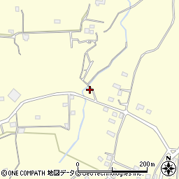 熊本県熊本市南区城南町藤山2121周辺の地図
