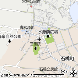 熊本県宇土市石橋町201周辺の地図