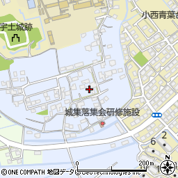 熊本県宇土市神馬町184周辺の地図