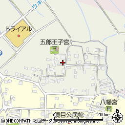 熊本県宇土市善道寺町673周辺の地図