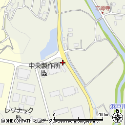 株式会社中央製作所　熊本工場周辺の地図