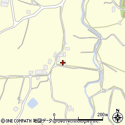 熊本県熊本市南区城南町藤山1483-1周辺の地図