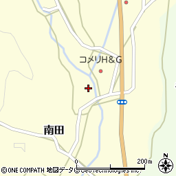熊本県上益城郡山都町南田496周辺の地図