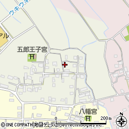 熊本県宇土市善道寺町651周辺の地図
