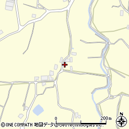 熊本県熊本市南区城南町藤山1483-2周辺の地図