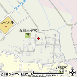 熊本県宇土市善道寺町668周辺の地図