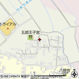 熊本県宇土市善道寺町654周辺の地図