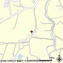 熊本県熊本市南区城南町藤山2239-1周辺の地図