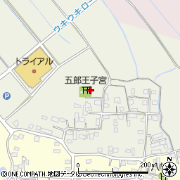 熊本県宇土市善道寺町847周辺の地図