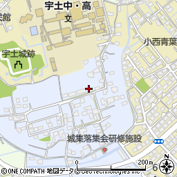 熊本県宇土市神馬町170周辺の地図