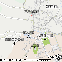 熊本県宇土市宮庄町140周辺の地図