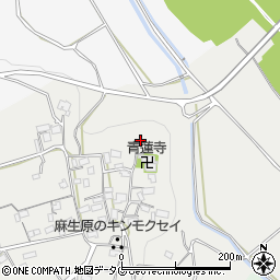熊本県上益城郡甲佐町麻生原626周辺の地図