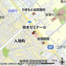 熊本ゼミナール宇土校周辺の地図