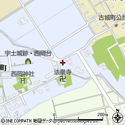 熊本県宇土市神馬町325周辺の地図