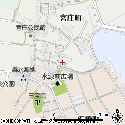熊本県宇土市宮庄町135周辺の地図