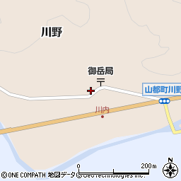 熊本県上益城郡山都町川野2169周辺の地図