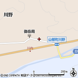 熊本県上益城郡山都町川野2149-2周辺の地図