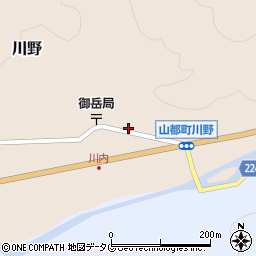 熊本県上益城郡山都町川野2149周辺の地図