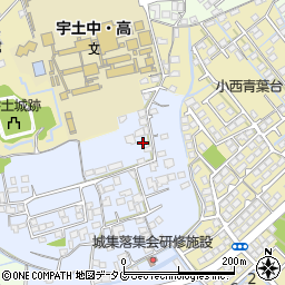 熊本県宇土市神馬町136周辺の地図