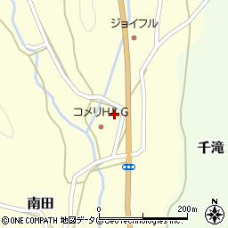 熊本県上益城郡山都町南田321周辺の地図