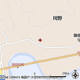 熊本県上益城郡山都町川野1611周辺の地図