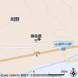 熊本県上益城郡山都町川野2175周辺の地図