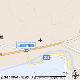 熊本県上益城郡山都町川野2142周辺の地図