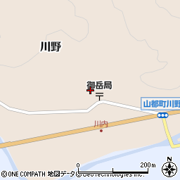 熊本県上益城郡山都町川野2173周辺の地図