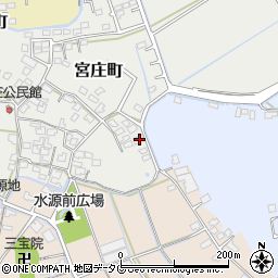 熊本県宇土市宮庄町114周辺の地図