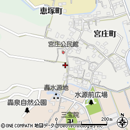 熊本県宇土市宮庄町151周辺の地図