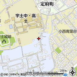 熊本県宇土市神馬町151周辺の地図