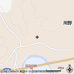 熊本県上益城郡山都町川野1623周辺の地図