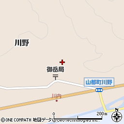 熊本県上益城郡山都町川野2158周辺の地図