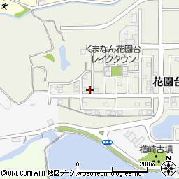 熊本県宇土市花園台町757-53周辺の地図