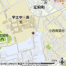 熊本県宇土市神馬町148周辺の地図
