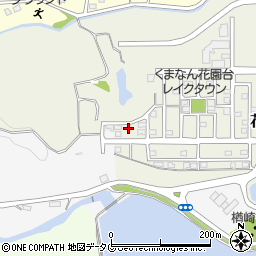熊本県宇土市花園台町757-64周辺の地図