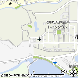 熊本県宇土市花園台町757-65周辺の地図