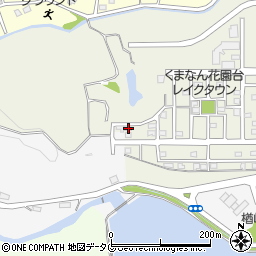 熊本県宇土市花園台町757-63周辺の地図