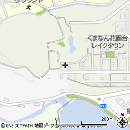 熊本県宇土市花園台町757-62周辺の地図