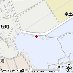 熊本県宇土市神馬町447周辺の地図